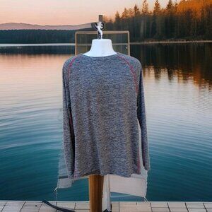 Russell Athletic Men’s XL Gray Dri-Power 360 Long Sleeve Training Shirt